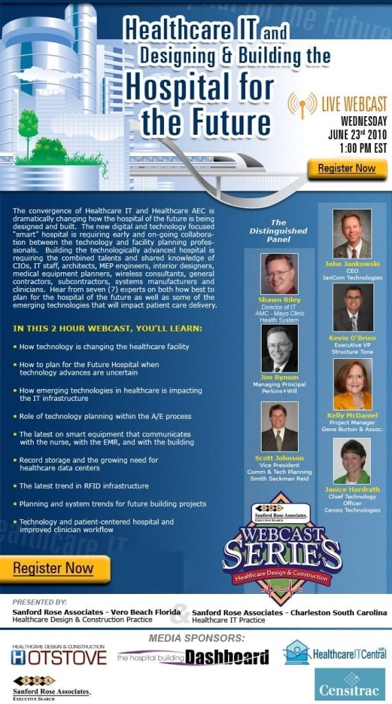 Healthcare IT and the Hospital of the Future Webcast